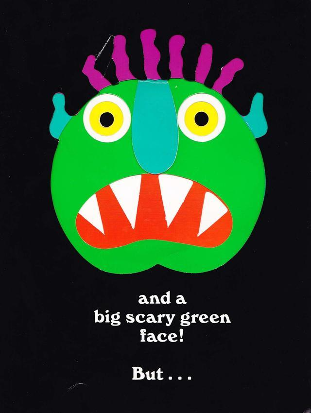 走开绿色大怪物封面图片